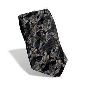 Givenchy Monsieur Men's Tie Blues and Grays Necktie